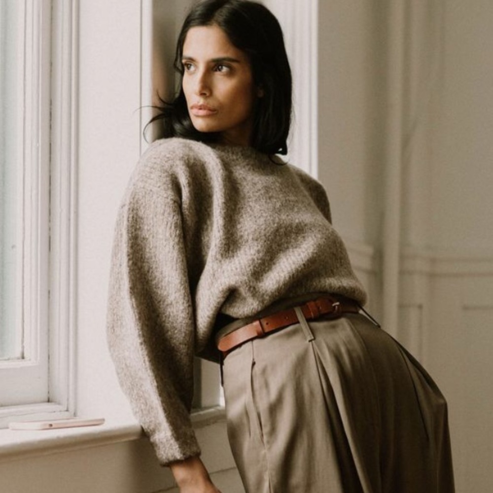 Atelier Delphine Balloon Sleeve Sweater